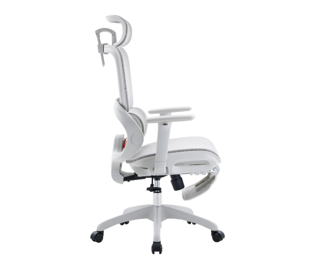 Sihoo B100 Mesh biały z podnóżkiem - 1605508 - zdjęcie 5